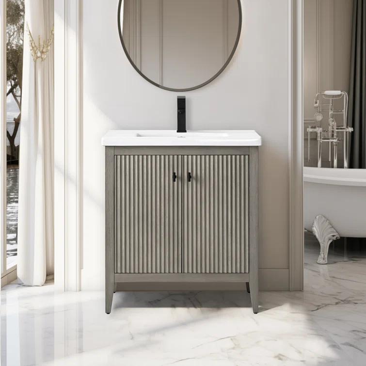 30" Single Bathroom Vanity Set