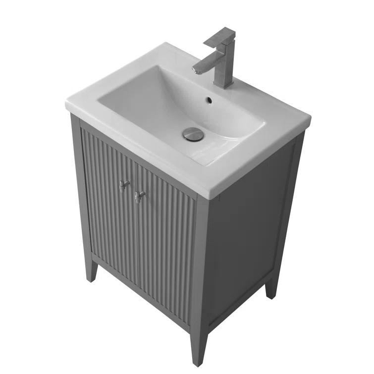 24" Single Bathroom Vanity Set