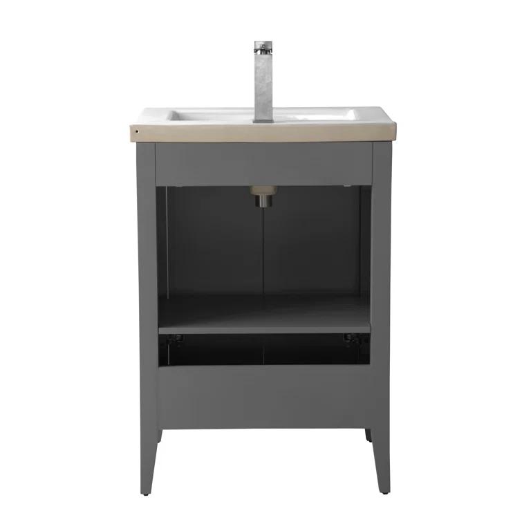 24" Single Bathroom Vanity Set