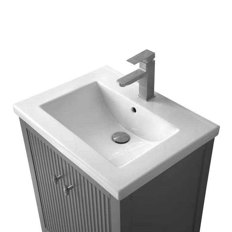24" Single Bathroom Vanity Set