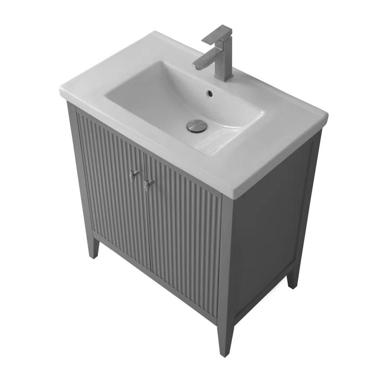 30" Single Bathroom Vanity Set
