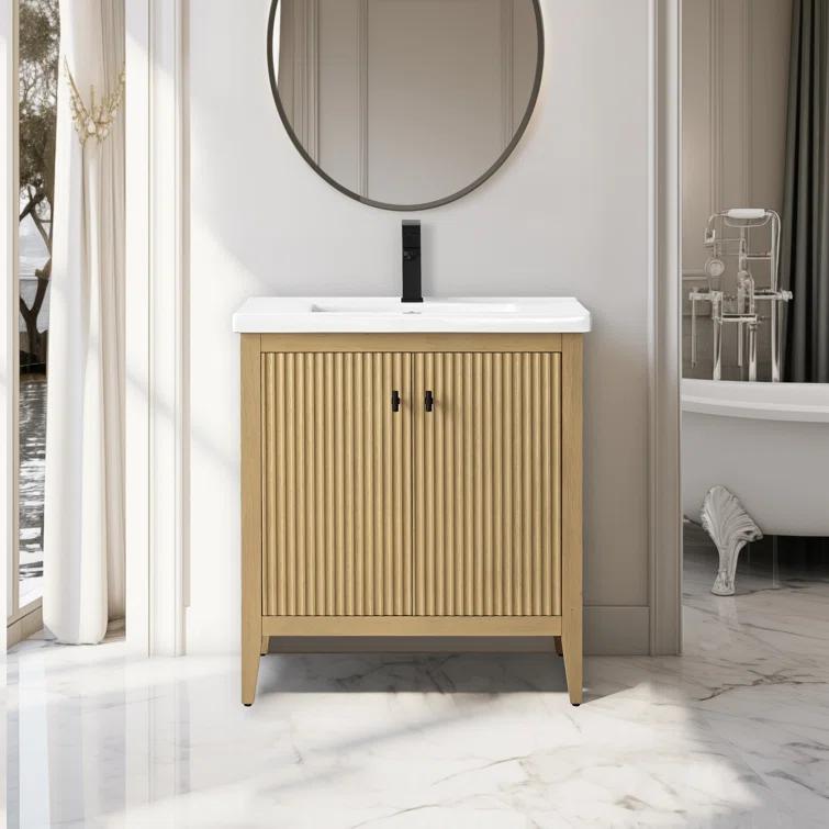 30" Single Bathroom Vanity Set