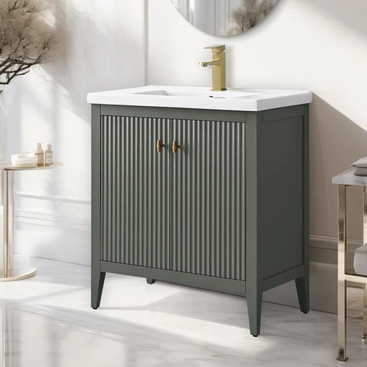 30" Single Bathroom Vanity Set
