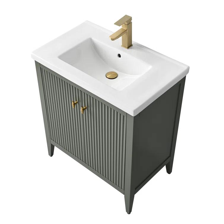 30" Single Bathroom Vanity Set