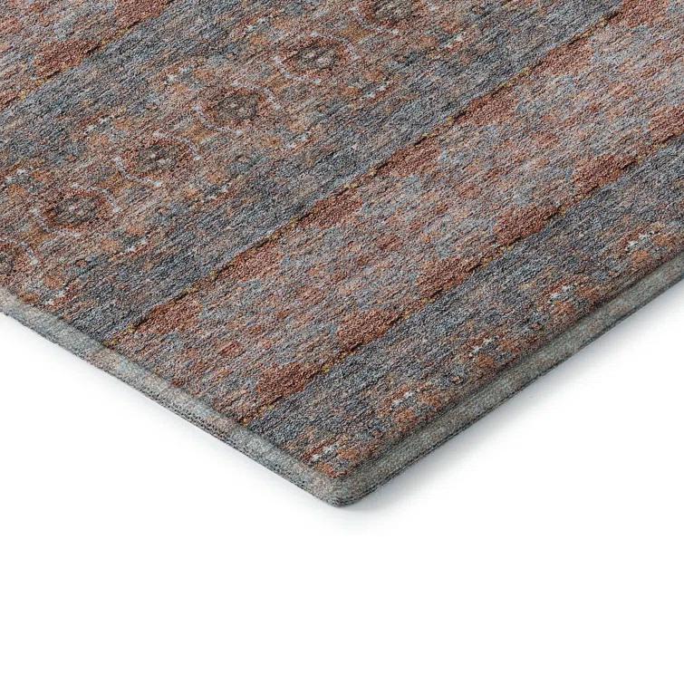 Premium Machine Washable Cerrito Paprika Rug