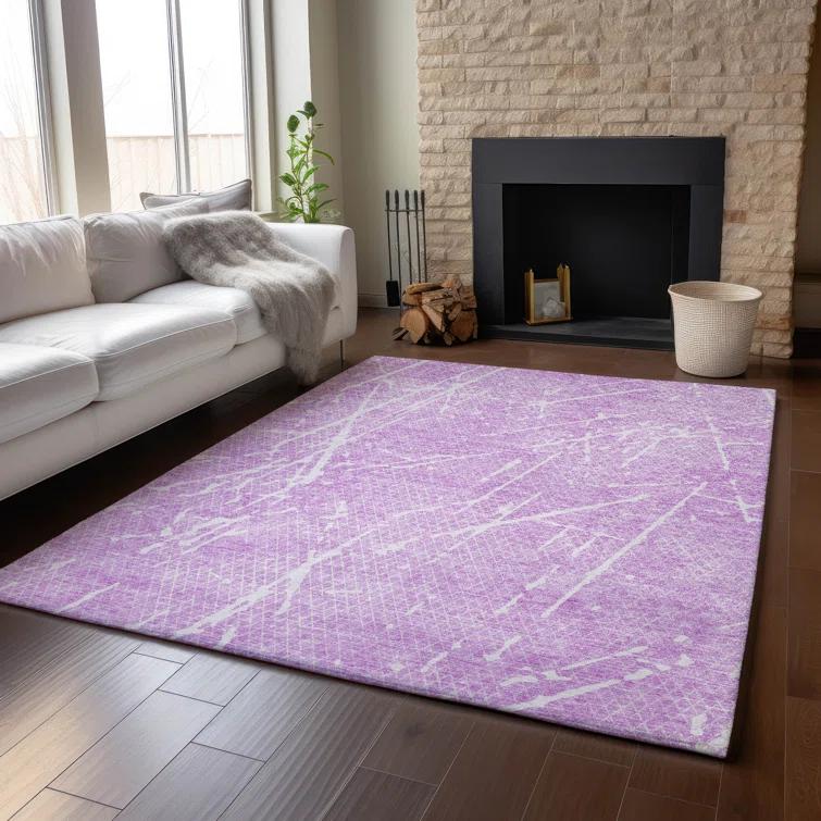 Premium Machine Washable Cerrito Lilac Rug
