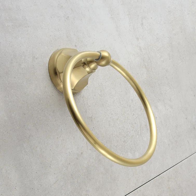 Kingston Brass Metropolitan Towel Ring