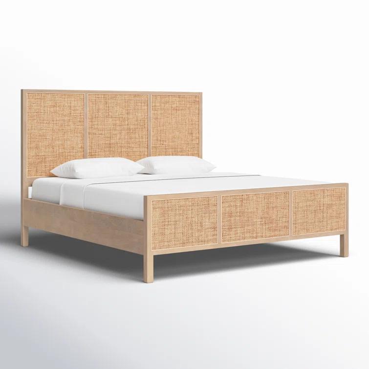Hannah Platform Bed - Russet / Queen