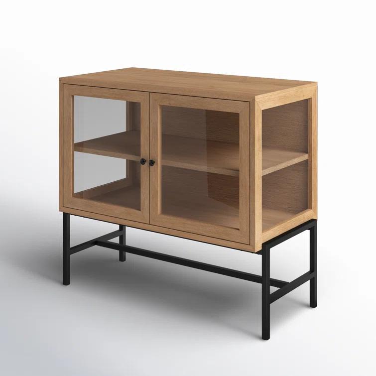 Warner Solid Wood Storage Cabinet