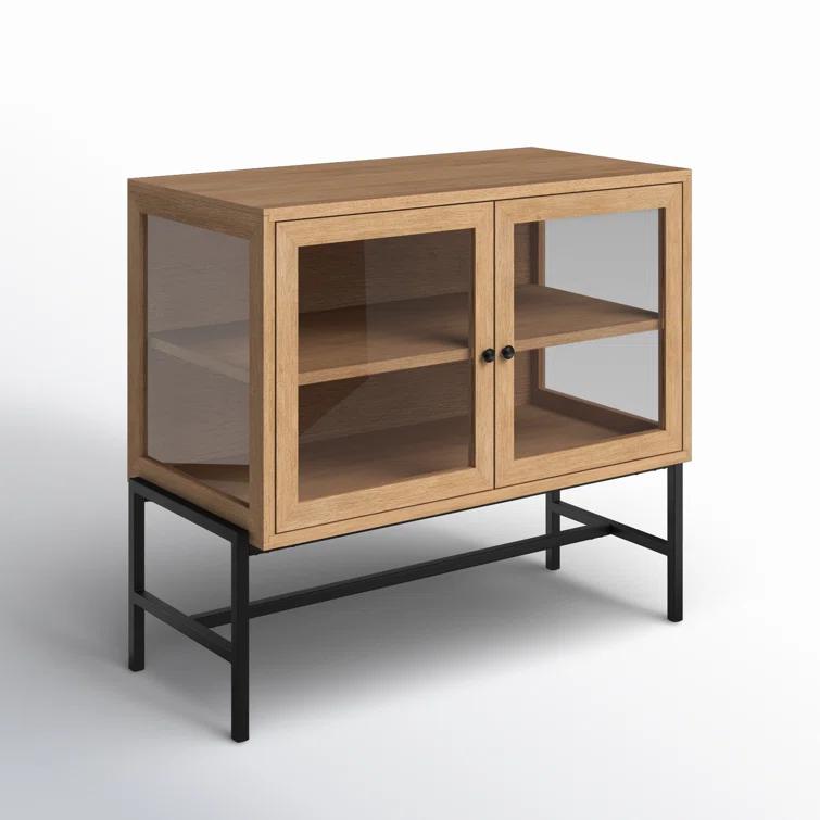 Warner Solid Wood Storage Cabinet