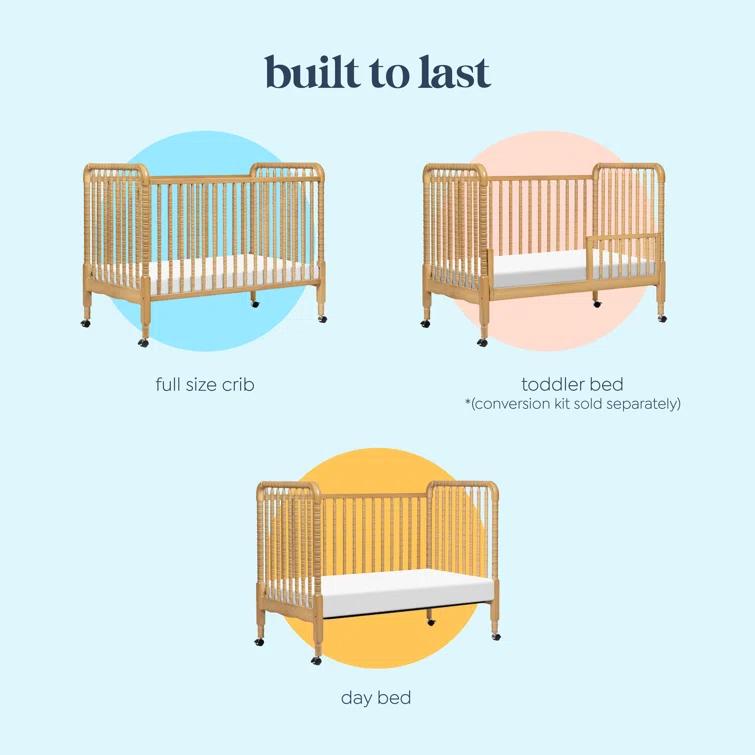 Jenny Lind 3-in-1 Convertible Crib