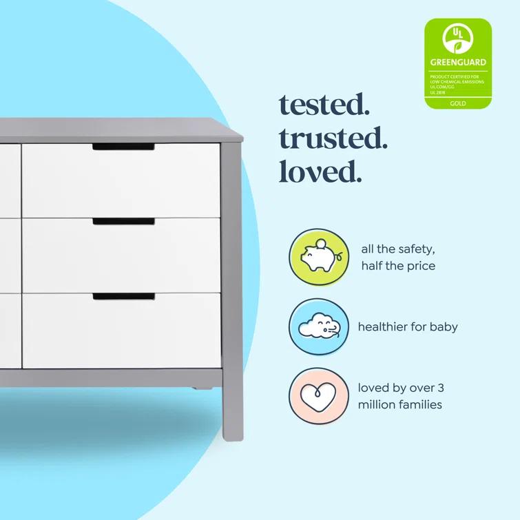 Colby 6-Drawer Dpuble Dresser