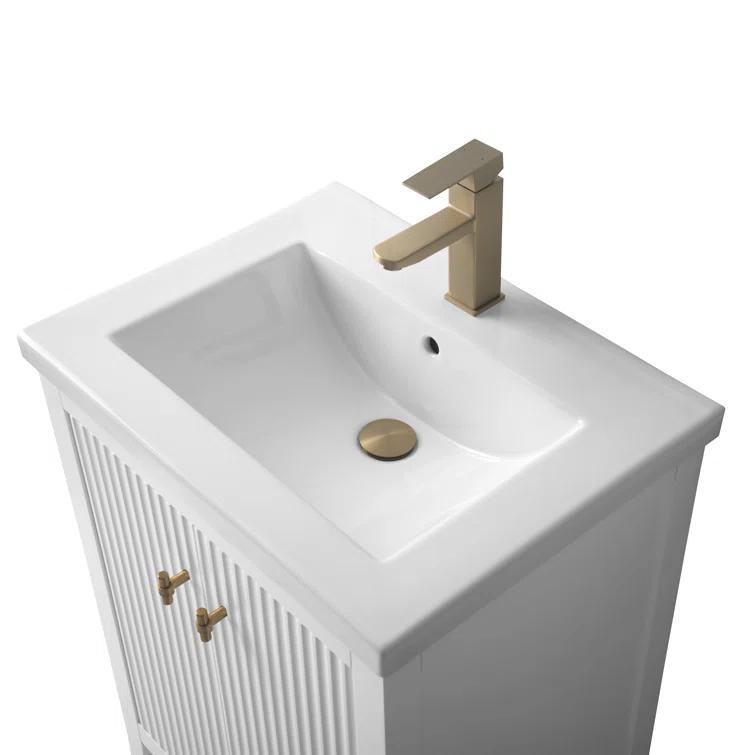 24" Single Bathroom Vanity Set