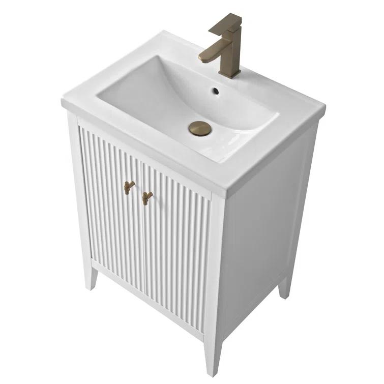 24" Single Bathroom Vanity Set