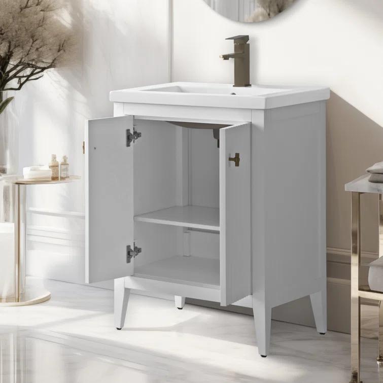 24" Single Bathroom Vanity Set