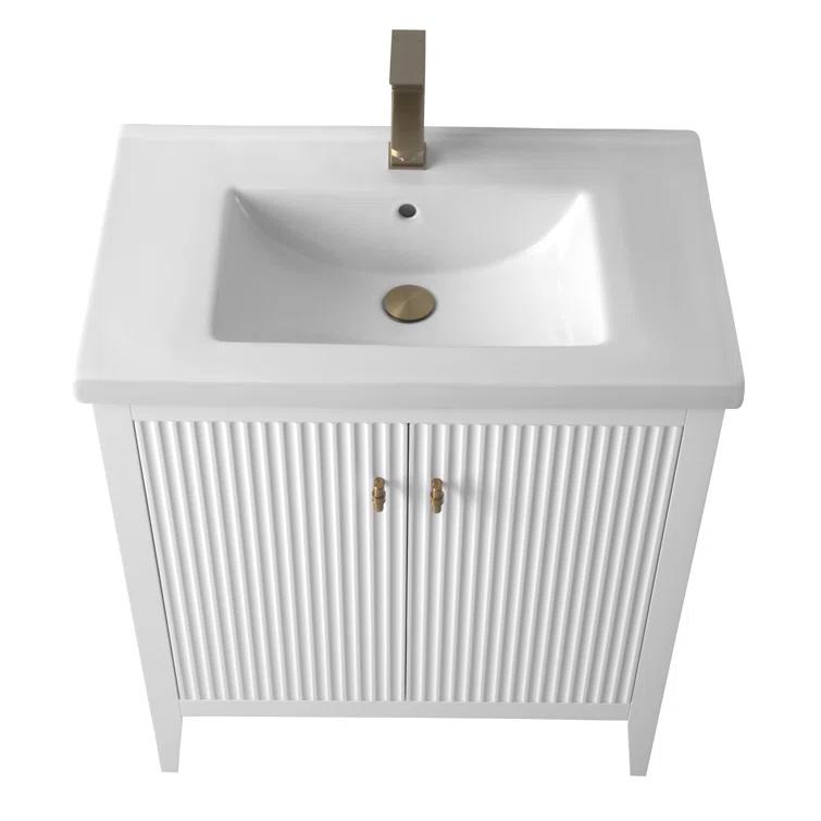 30" Single Bathroom Vanity Set