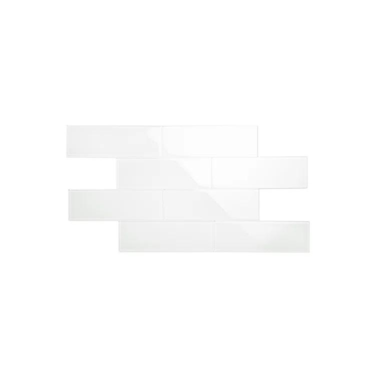 Giorbello Glass Subway 4" x 12" Wall Tile