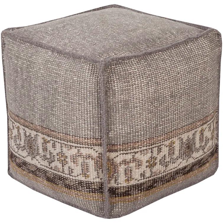 Surya Gina Pouf & Reviews | Perigold