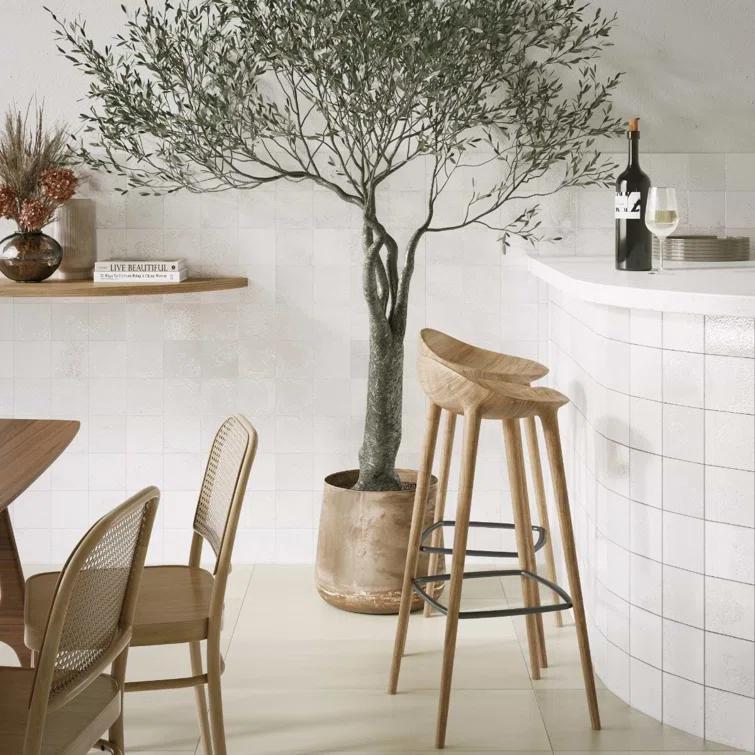 Vario 5.11 In. X 5.11 In. Textured Glossy Ceramic Wall Tile (6.09 Sq. Ft. / Case)
