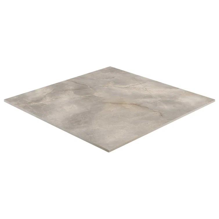 Signature 47.24 In. X 47.24 In. Marble Look Satin Porcelain Floor And Wall Tile (30.98 Sq. Ft. / Case)