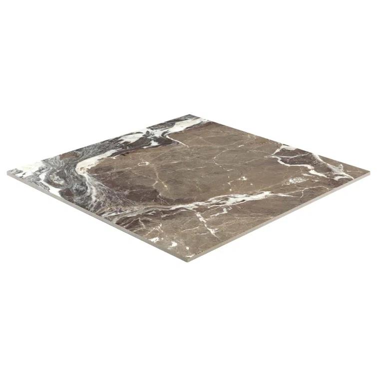 Signature 47.24 In. X 47.24 In. Marble Look Satin Porcelain Floor And Wall Tile (30.98 Sq. Ft. / Case)