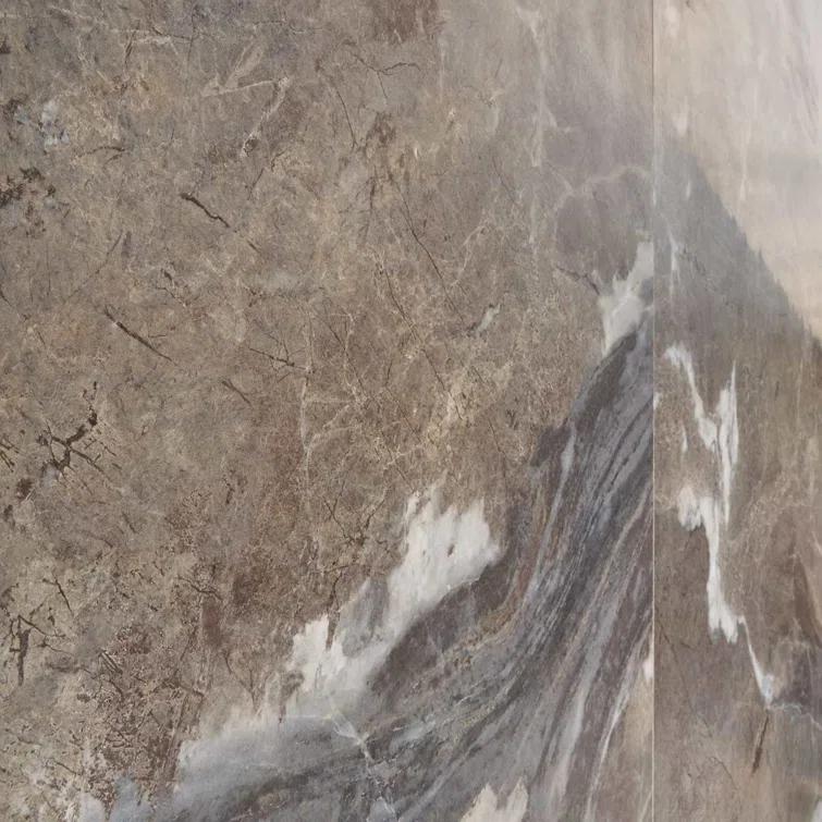 Signature 47.24 In. X 47.24 In. Marble Look Satin Porcelain Floor And Wall Tile (30.98 Sq. Ft. / Case)