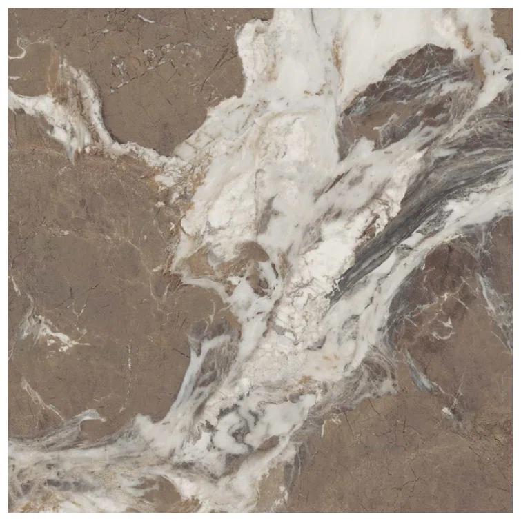 Signature 47.24 In. X 47.24 In. Marble Look Satin Porcelain Floor And Wall Tile (30.98 Sq. Ft. / Case)