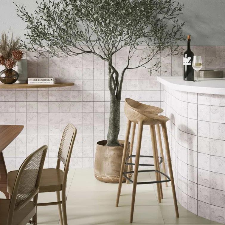 Vario 5.11 In. X 5.11 In. Textured Ceramic Wall Tile (6.09 Sq. Ft. / Case)