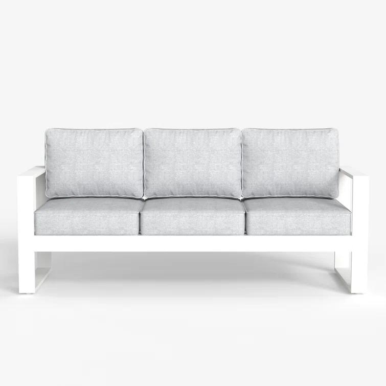 Standalone Product 73'' Metal Outdoor Patio Sofa