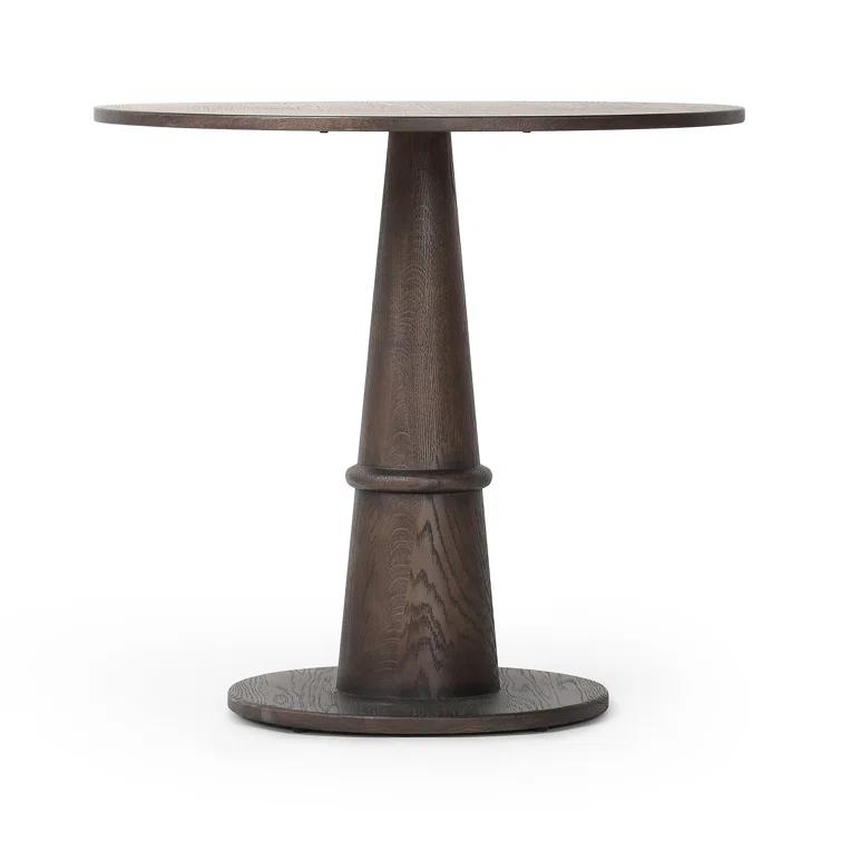 Melanie Bistro Table-Brown Oak