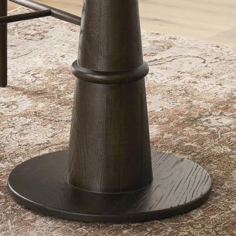Melanie Bistro Table-Brown Oak