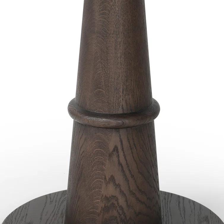 Melanie Bistro Table-Brown Oak