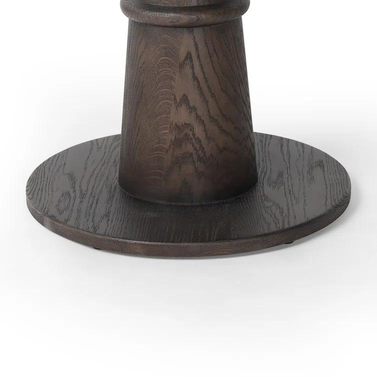 Melanie Bistro Table-Brown Oak