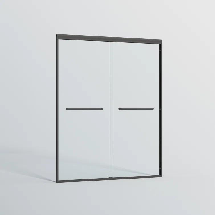 EASTANA Semi-frameless bypass bathroom sliding door AADSH6269LL