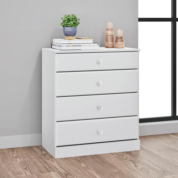 Mcclarrie Simplistic 4 Drawer 30" W Dresser