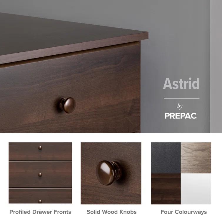 Mcclarrie Simplistic 4 Drawer 30" W Dresser