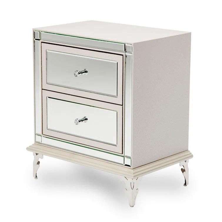 Hollywood Loft Upholstered Nightstand