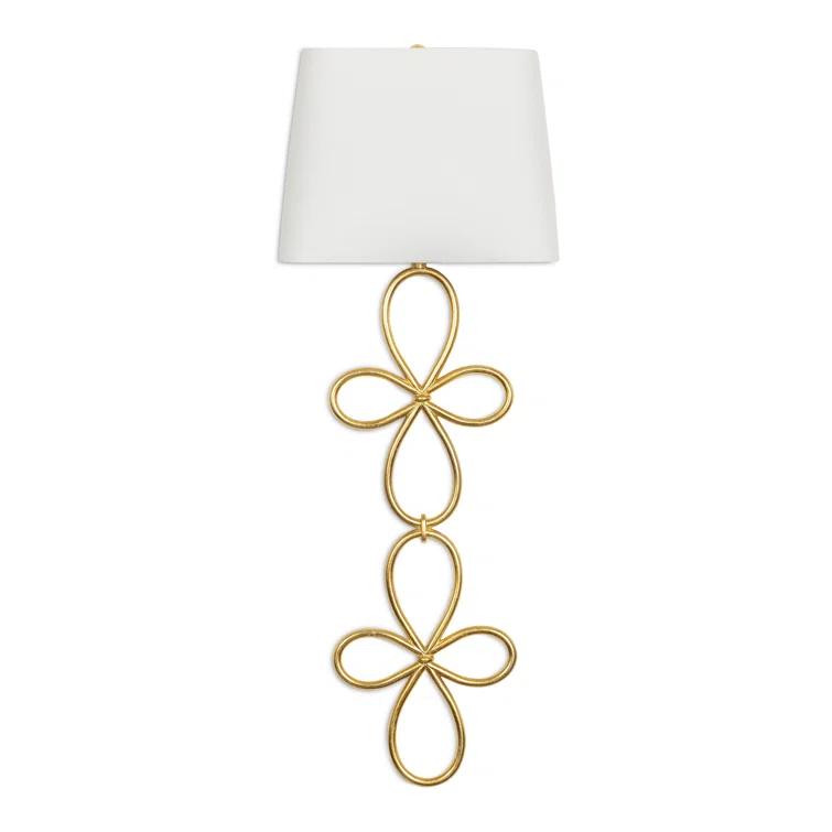 Regina Andrew Minuet Sconce (Gold Leaf)