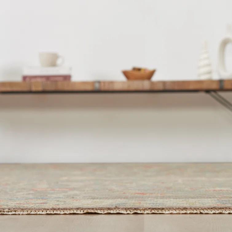 Oushak Hand Knotted Wool Oriental Rug