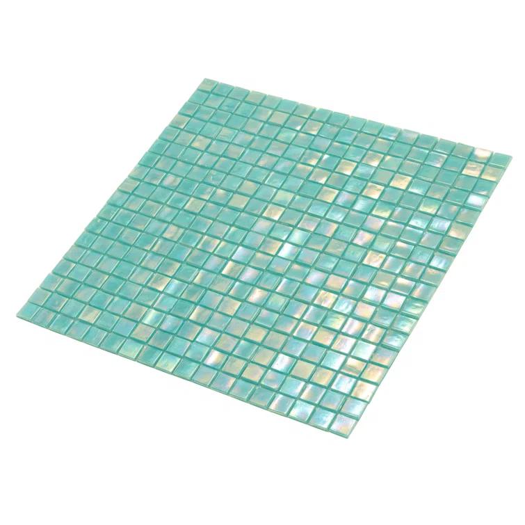 Skosh 0.6" x 0.6" Glass Grid Mosaic Wall & Floor Tile