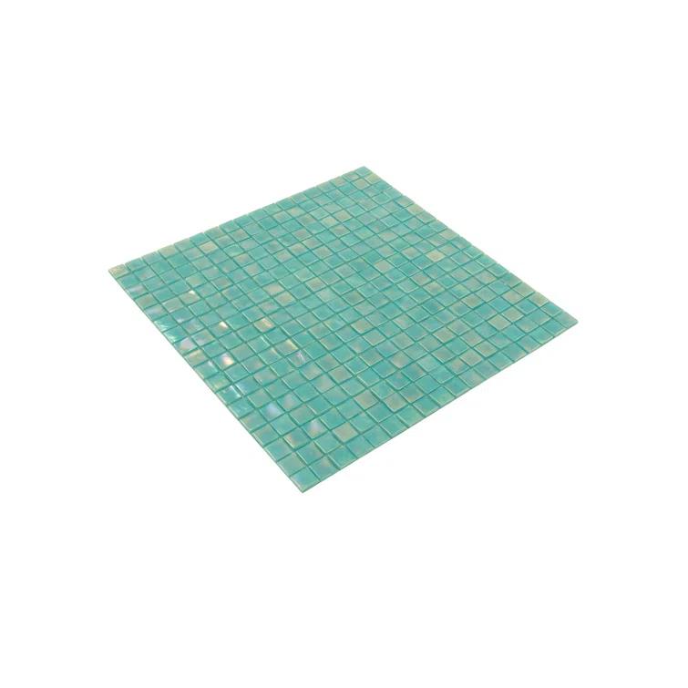 Skosh 0.6" x 0.6" Glass Grid Mosaic Wall & Floor Tile