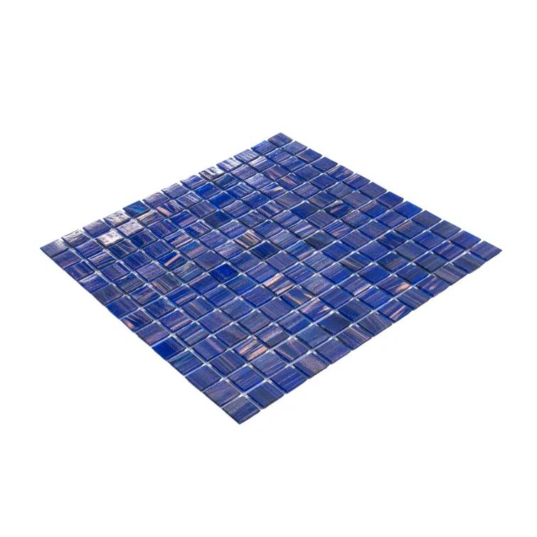 Celestial 0.8" x 0.8" Glass Grid Mosaic Wall & Floor Tile