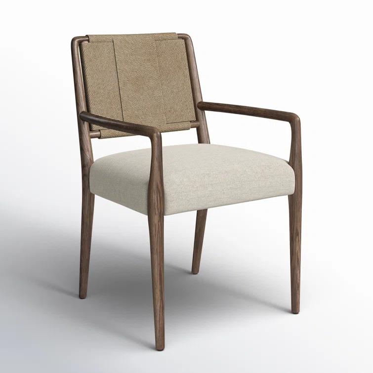 Betha Polyester Blend Armchair Dining Chair
