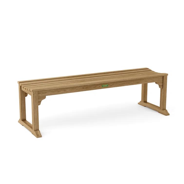 Mason Teak Outdoor Bench