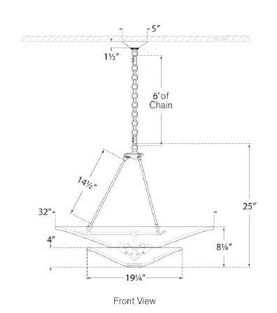 Mollino Chandelier