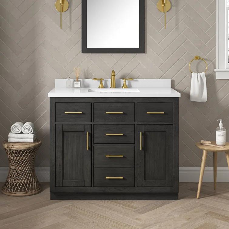 OVE Decors Bailey 42" Single Bathroom Vanity with Premium Countertop