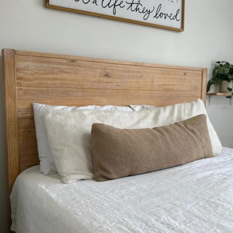 Montauk Solid Wood Panel Bed