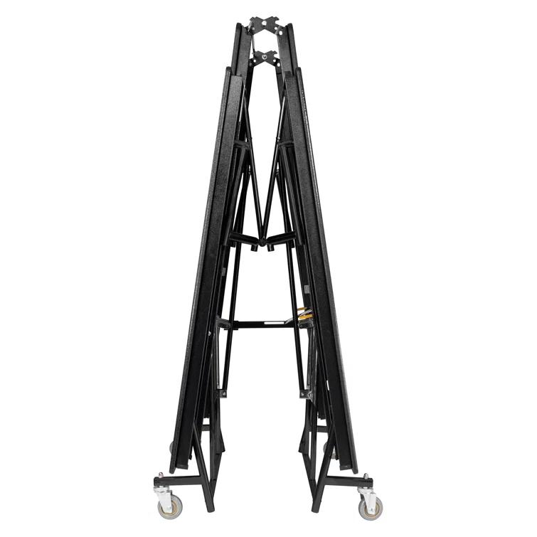 NPS 12' Rectangle Mobile Table with Benches. Gray Nebula