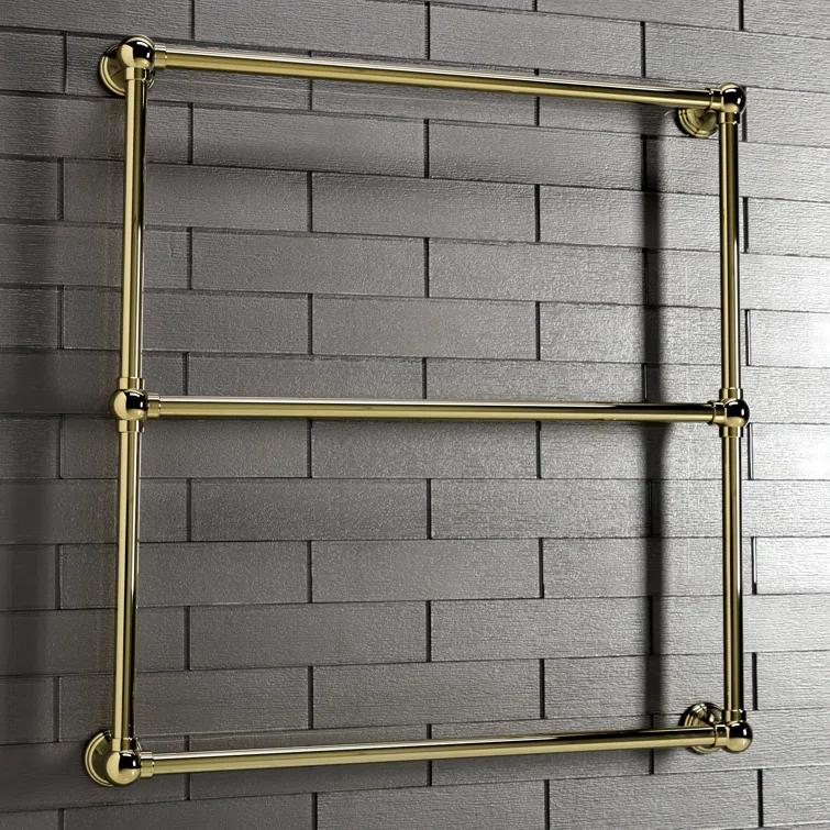 Kingston Brass DTC323019PB Kingston Brass Maximilien 30-Inch Wall Mount 3-Bar Towel Rack