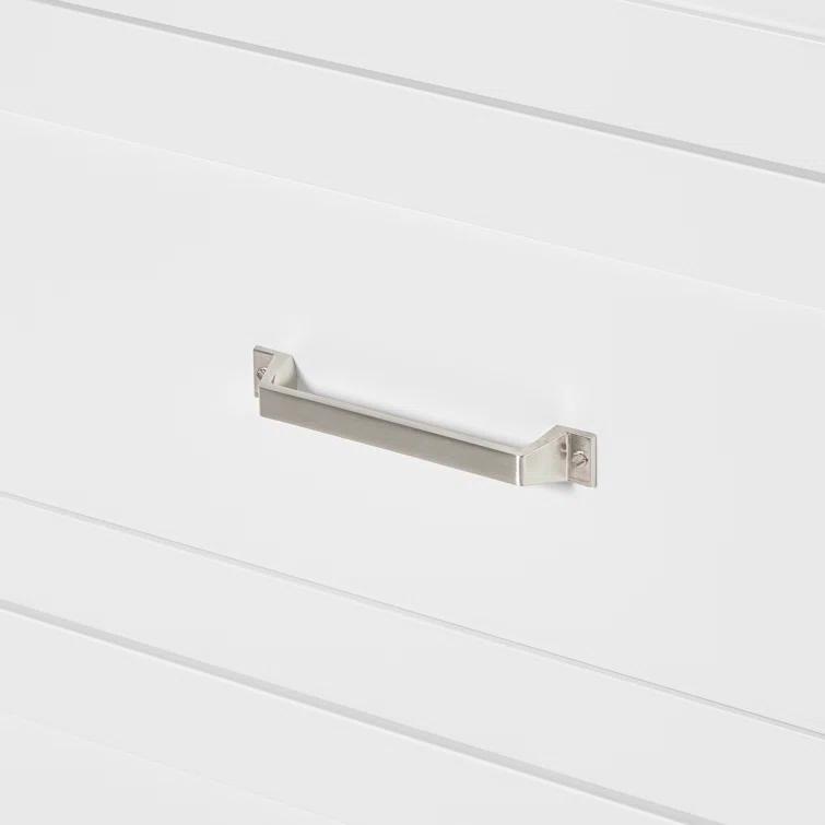 Ariel Monroe 67 Inch Single Rectangular Sink Bathroom Vanity With Pure White Quartz Countertop